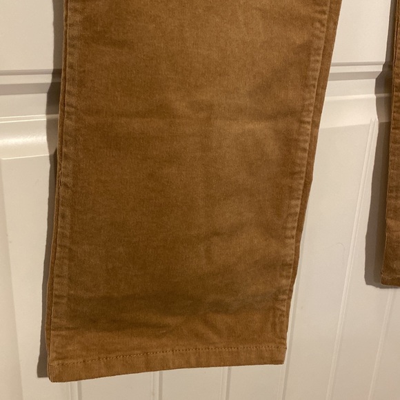 St. John’s Bay Straight Leg Corduroy Mid Rise Pant. Size 18. Color - Dark Camel - Picture 5 of 11